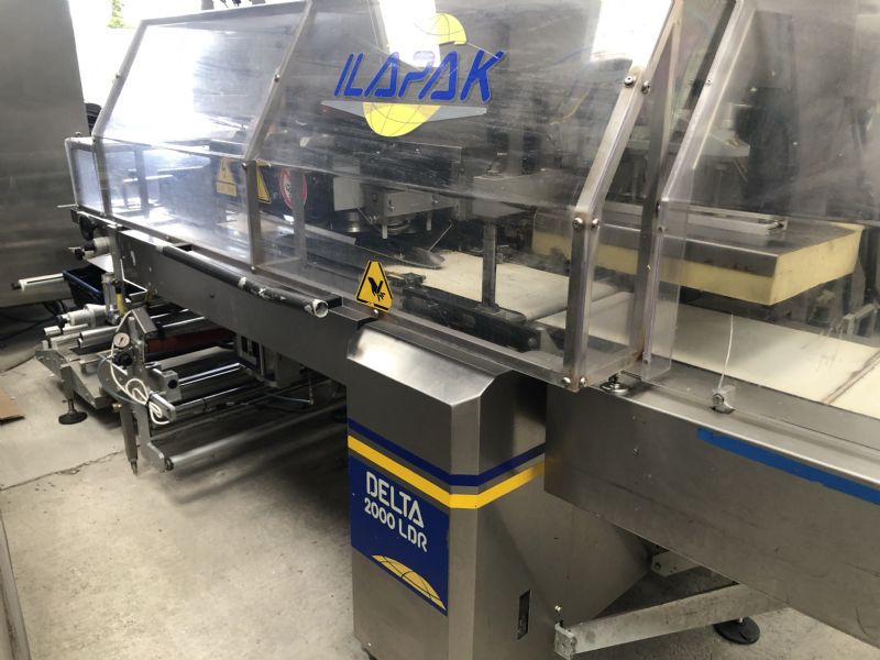 ILAPAK DELTA TA 2000 FLOW WRAPPER at Food Machinery Auctions