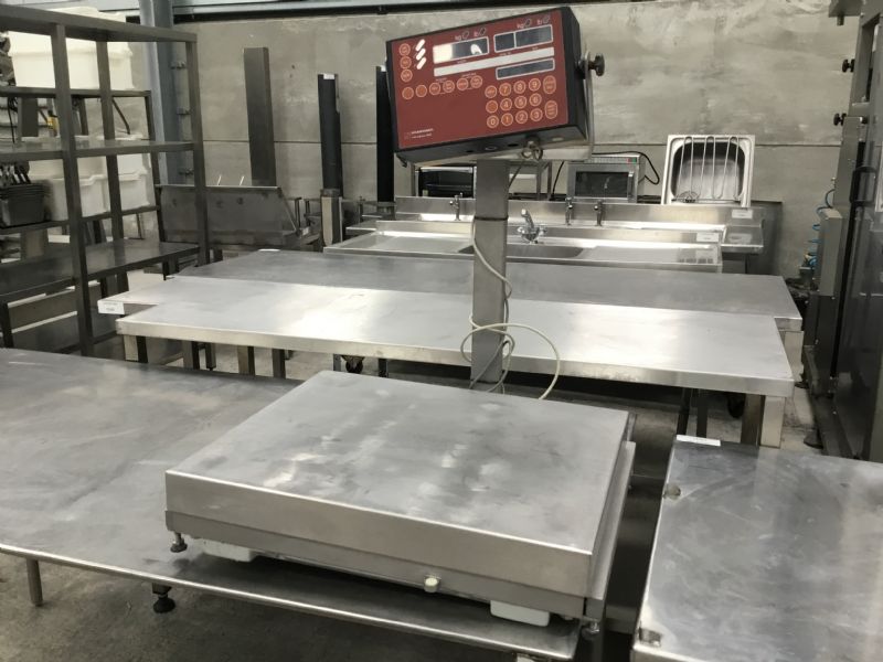 Scanvaegt weighing Scales at Food Machinery Auctions