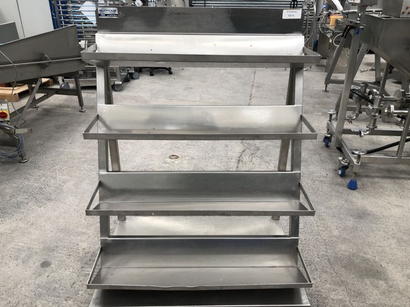 Stainless Steel  Portable Shelves at Food Machinery Auctions