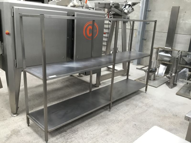 Stainless Steel Shelves at Food Machinery Auctions