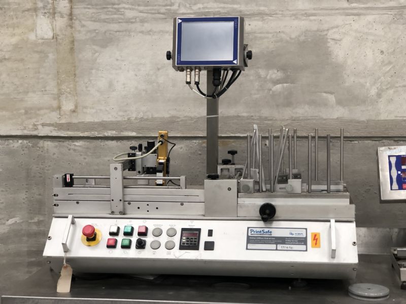 Print Safe Coding Machine at Food Machinery Auctions