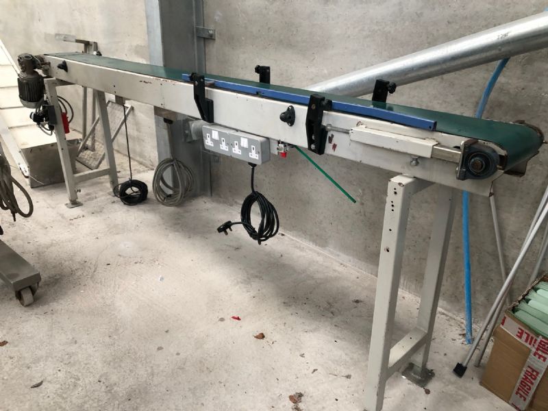 Green Conveyor Belt at Food Machinery Auctions